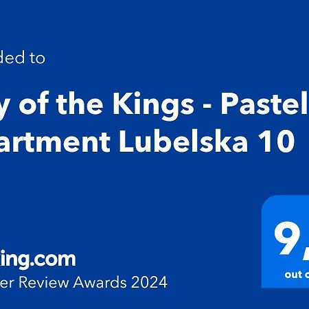 City Of The Kings - Pastel Apartment Lubelska 10 คราคูฟ ภายนอก รูปภาพ